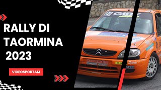 Curcuruto Caminiti PSG Rally di Taormina 2023 [upl. by Franci]