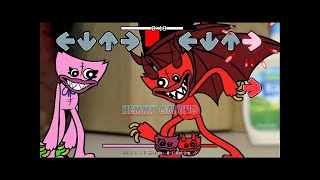 Huggy Wuggy Sings Sliced  FNF But Everyone Sings It Poppy Play Time Chapter 2 GameToons [upl. by Ymerej386]