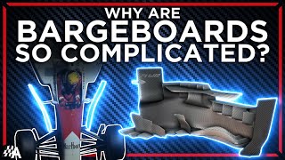 How Formula 1s Bargeboards Became So Complicated [upl. by Knorring365]