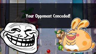 Opponents RAGE QUIT After See That Deck ▌PvZ Heroes [upl. by Skipton]