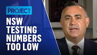 We Talk To Acting Premier John Barilaro On The Current NSW Covid Situation  The Project [upl. by Donahue]