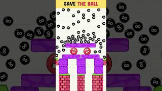 Save the Ball  Best Tricky Ball Game 99 Failed the Challenges games viralvideo viralshorts [upl. by Alisun762]