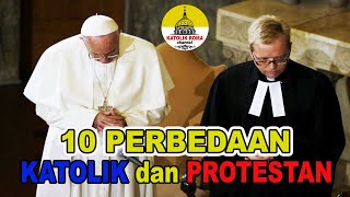 10 Perbedaan Katolik dan Protestan [upl. by Abdulla]