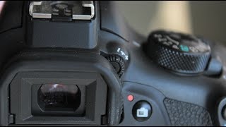 Using Diopter Adjustments In DSLR Cameras [upl. by Leind857]