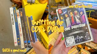 thrifting for CDs and DVDs [upl. by Aleydis850]