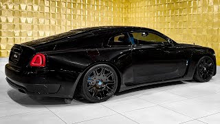 €1M RollsRoyce Wraith Black Badge by NOVITEC  Sound Interior and Exterior [upl. by Oir]