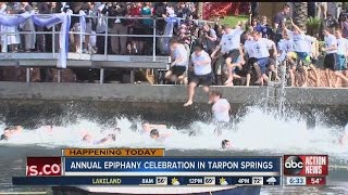 630 preview Epiphany cross dive in Tarpon Springs [upl. by Aleron]