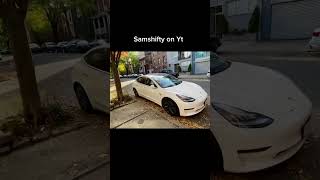 Tesla pov drive go watch full video samshifty viral short shorts [upl. by Natelson]