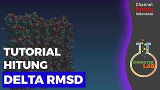 tutorial hitung delta rmsd [upl. by Taveda]