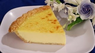 Old Fashioned Custard Pie Recipe [upl. by Naahsar]