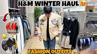 HampM winter haul 2023 😍  HampM men’s winter collection  Best winter outfits 2023  Harsh kem vlogs [upl. by Zeeba863]