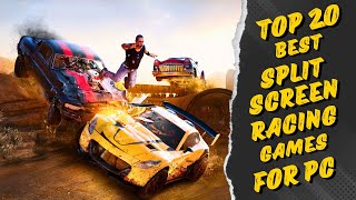 Top 20 Best Split Screen Racing Games for PC Without Nucleus Co op 2024 [upl. by Eenimod]