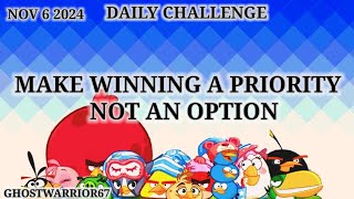 Angry birds 2 Daily Challenge 2024116 amp 2024117 Fast amp Furious before King Pig Panic [upl. by Ydnal]