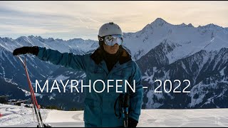 Ski Mayrhofen  Feb 2022 4k [upl. by Ahtibat347]