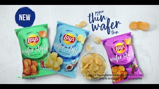 The all new Lay’s Wafer Style Its paper thin wafer thin [upl. by Anirav]