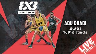 RE LIVE  FIBA 3x3 World Tour Abu Dhabi 2024  Finals [upl. by Annodas]