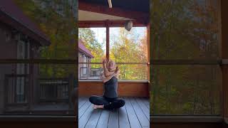 Unwind with this quick total body stretch sequence🌟 totalbodyflow bodystretch yogasequence [upl. by Narruc]