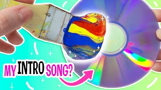 Song Makeovers Painting Songs on CDs [upl. by Rachelle285]