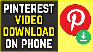 How To Download Pinterest Video Without Watermark On Mobile [upl. by Can915]