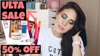 ULTA 21 DAYS OF BEAUTY SALE RECCOMENDATIONS AM I BREAKING MY NO BUY  NO BUY YEAR  JORDANA VARGAS [upl. by Barby]