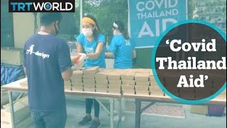 Covid Thailand Aid is distributing food to people in need [upl. by Ikeda]