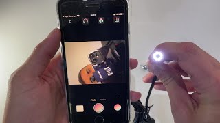 Iphone endoscope snake inspection camera [upl. by Killam]