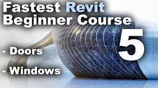 Quickest Fastest Revit 2019 Beginner Course part 5 [upl. by Karita374]