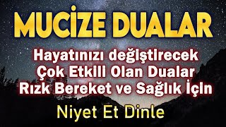 HAYATINIZI DEĞİŞTİRECEK DUALAR DİNLE En Etkili Dualar [upl. by Casimire]