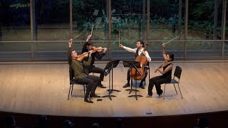 MENDELSSOHN String Quartet in F minor  ChamberFest Cleveland 2019 [upl. by Eynobe]