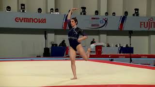 ROWINSKA Maria POL  2023 Artistic Junior Worlds  Qualifications Floor Exercise [upl. by Aital551]