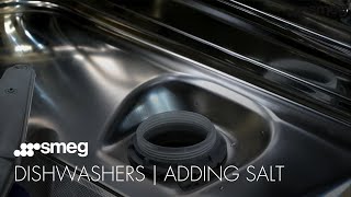 How to Add Salt  Smeg Dishwashers [upl. by Chema264]