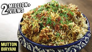 Pressure Cooker MUTTON BIRYANI  Mutton Biryani Recipe  Lamb Biryani By Varun Inamdar [upl. by Quartis]