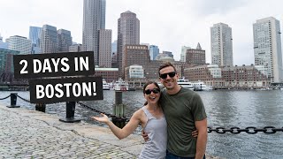 The BEST two days in BOSTON Experiencing the city’s history  delicious local EATS [upl. by Burdett]