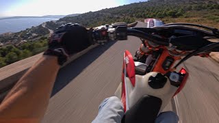 500 EXCF Supermotard  Raw Sound [upl. by Ariom227]