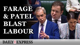 MISTAKE  Farage and Patel blast Labours Chagos Islands deal [upl. by Alleon]