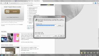 Install Adobe Digital Editions on a PC Windows XP Vista or 7 [upl. by Seaddon]