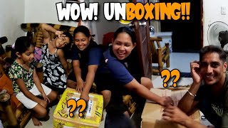 EXCITED SILA SA PACKAGE ANO KAYANG LAMAN  UNBOXING [upl. by Eillom]