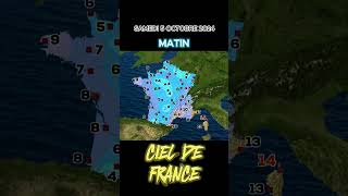 prévision météo France pour demain le Samedi 5 Octobre 2024 meteo france info meteofrance [upl. by Drew24]