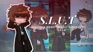 SLUT  gacha memeedit  Magic amp Mystery  BSD x HP Crossover [upl. by Messing]