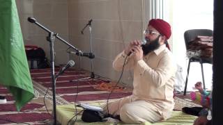 Sajid Qadri 2013  Munawwar meri aankho ko  Masjid Al Raza Almere ᴴᴰ [upl. by Deehsar]