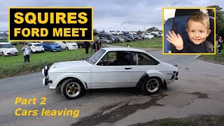 Episode 175  Squires Ford meet in the Fiesta Part 2  Cars leaving [upl. by Noiroc155]