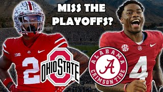 Ohio State and Bama will MISS the Playoffs COLLEGE FOOTBALL HOT TAKES 🔥 [upl. by Nagiam]