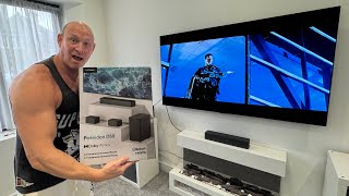 Dolby Atmos compatible Soundbar package for under £200 Ultimea Poseidon D60 Setup amp Demo [upl. by Ravi]