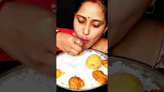 পান্তা ভাত সাথে আলু ভর্তা  Eating Water RiceWith Mass Potato shorts short shortvideo [upl. by Blondelle569]