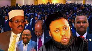 sonoqoshad mw farmaajo oo khalkhal ku riday xasan shekh iyo kooxdiisa [upl. by Nirb]