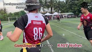 DEVELOPMENTAL TOURNAMENT SEASON 2  SEMI FINAL 1  RMIT Wolves vs Gunslingers  04082024 [upl. by Norvell]