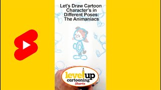 Lets Draw Cartoon Characters in Different Poses [upl. by Ameehsat430]