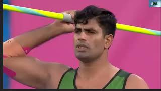 mans javelin throw final Commonwealth games 2022javelin throw parisolympics2024 javelin online v [upl. by Azmah]