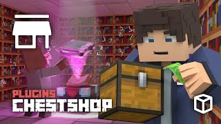 How to Install and Use the ChestShop Plugin [upl. by Leiram]