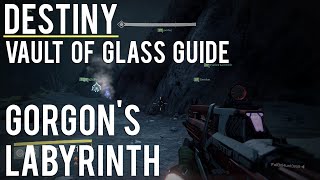 Destiny Vault of Glass Guide  Gorgons Labyrinth Maze Guide [upl. by Lichtenfeld]